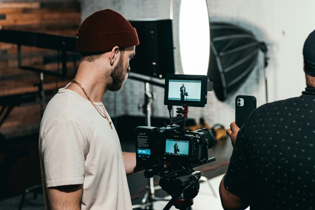 Behind the scenes - Social Media Agency Edinburgh